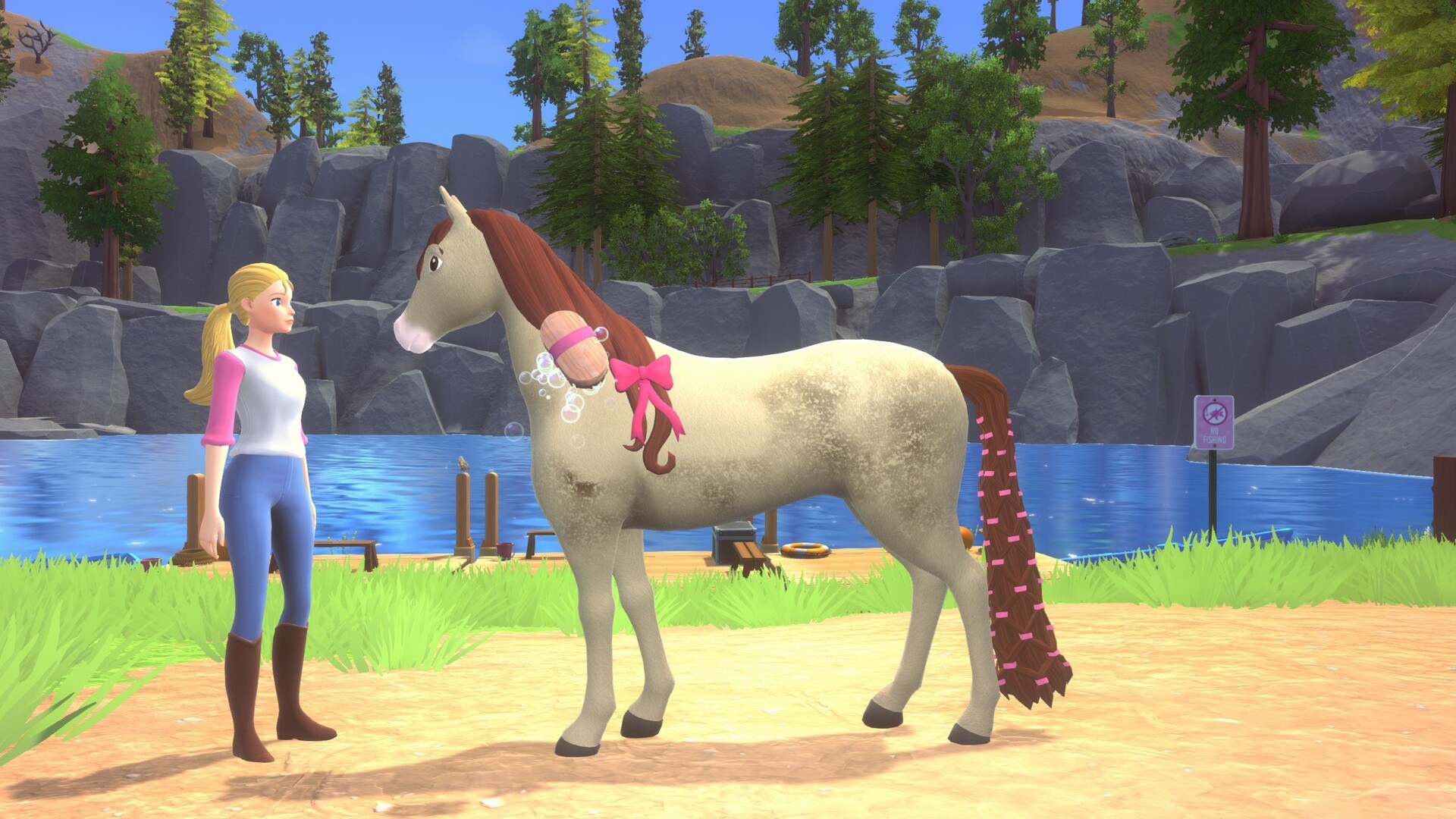 《芭比:马儿之旅/Barbie Horse Trails》PC中文版下载-含Build.20274969-伏羲SAAS